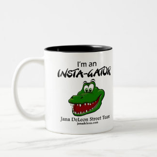 ブラックインテリアコーヒーマグと通りチームロゴ ツートーンマグカップ