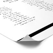 ブラックイン同級生の学校懇親会 ポスター (角)