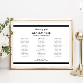 ブラックイン同級生の学校懇親会 ポスター