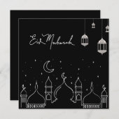 ブラックイードムバラックラインアートモスク シーズンカード (正面/裏面)