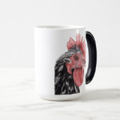 ブラックウはっきりしたォーターカラーオードスターマグ モーフィングマグカップ (正面右)