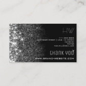 ブラックウィズシルバーグリッタースターズプロフェッショナルイベント 名刺 (裏面)