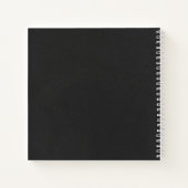 ブラックウィズバケットリストカップル形見 ノートブック (裏面)