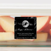 ブラックウィッチシルエットハロウィーン ラベル (貼付)