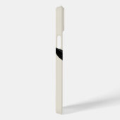 ブラックウィッチ帽子 ウィッチリー レターW カスタムイニシャル Case-Mate iPhoneケース (裏面 / 右)