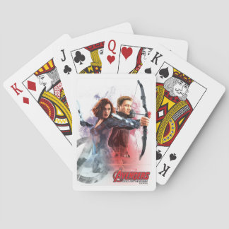 ブラックウィドウアンドホーキー水彩画 トランプ