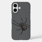ブラックウィドウィドスパイダーオリジナルスケッチアート Case-Mate iPhoneケース (裏面)