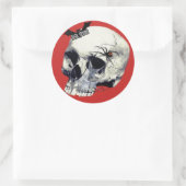 ブラックウィドウスカルシール ラウンドシール (バッグ)