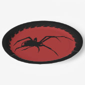 ブラックウィドウスパイダー ペーパープレート (アングル)