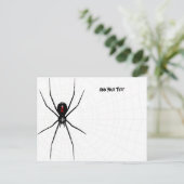 ブラックウィドウデザイン ポストカード (スタンド正面)