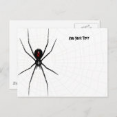 ブラックウィドウデザイン ポストカード (正面/裏面)