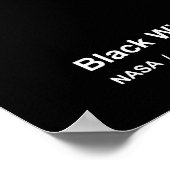 ブラックウィドウ星雲 – スピッツァー宇宙望遠鏡 ポスター (角)