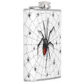 ブラックウィドスパイダーとベビー- フラスク (右)