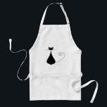 ブラックウィムシー子猫4 スタンダードエプロン<br><div class="desc">ハロウィンと猫好きのためのブラック素晴らしウィムシーの子猫4お洒落は、この愛らしい猫は10のポーズで利用可能で違う、Tシャツ、タンクのトップとフード付を含む何百もの製品の選択にプリントする準備ができて高品質、パーティーの好意と供給、おもしろい物、アクセサリー、収集品など。可愛いギフト作る。パーソナライズする簡単。</div>