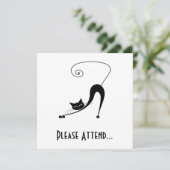 ブラックウィムジー子猫2 招待状 (スタンド正面)