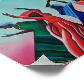 ブラックウィメンズ踊り ポスター (角)