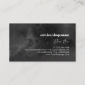 ブラックウイスキー ロイヤリティカード (裏面)