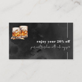 ブラックウイスキー 割引カード