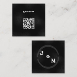 ブラックウェスタン結婚ゴシックのSteエンクロージャスモール エンクロージャーカード