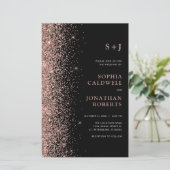 ブラックウェディングへの招待に対する予算の全グリッターを1つに (スタンド正面)