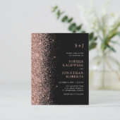 ブラックウェディングへの招待に対する予算の全グリッターを1つに (スタンド正面)