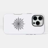 ブラックウェブ iPhoneケース (裏面横)