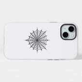 ブラックウェブ iPhoneケース (裏面横)
