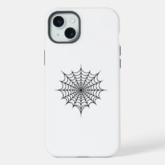 ブラックウェブ iPhone 15 PLUSケース
