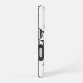 ブラックウェブ iPhone 16ケース (右側面)