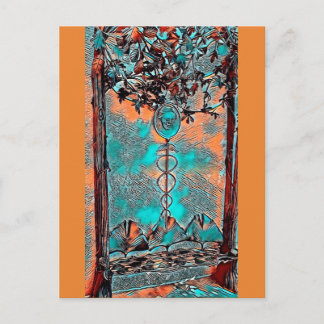 ブラックウェル・ベンチ・アート ポストカード