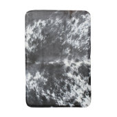 ブラックウエスタンコウィドカウズプリント バスマット (正面縦)