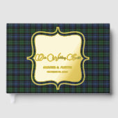 ブラックウォッチエンシェントオリジナルスコットランドタータンチェック ゲストブック (正面)