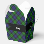ブラックウォッチキャンベルスコットランドタータンチェック格子模様 フェイバーボックス (オープン)