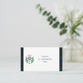 ブラックウォッチタータンチェックセントアンドリュース プレイスカード (スタンド正面)