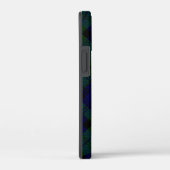 ブラックウォッチタータンチェックブルーグリーンプレイド Case-Mate iPhoneケース (裏面 / 右)