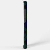 ブラックウォッチタータンチェックブルーグリーンプレイド SAMSUNG GALAXYケース (右側面)