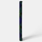 ブラックウォッチタータンチェックブルーグリーンプレイド SAMSUNG GALAXYケース (左側面)