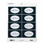 ブラックウォッチタータンチェックプレイドジャムジャムラベル ラベル (フルシート)