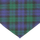ブラックウォッチタータンチェック王室のスコティッシュ格子柄 テーブルクロス (アングル)