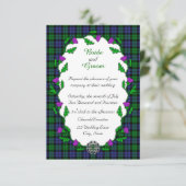 ブラックウォッチ軍隊セルト結婚ス 招待状 (スタンド正面)