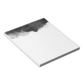 ブラックウォーターのスプラッシュパーソナライズされたメモ帳 ノートパッド (アングル)