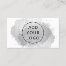 ブラックウォーターのブラシストロークあなたのロゴをアップロード