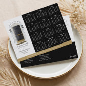 ブラックウォーターカラー実在ドアエステートカレンダー2025 ポストカード