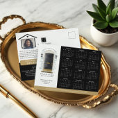 ブラックウォーターカラー実在ドアエステートカレンダー2025 ポストカード