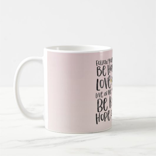 ブラックウォーターカラー感動的金ゴールドユニコーン コーヒーマグカップ (左)