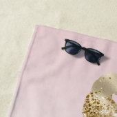 ブラックウォーターカラー感動的金ゴールドユニコーン ビーチタオル (インサイチュ)