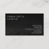 ブラックウォーターグラデーションカラー 名刺 (裏面)