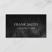 ブラックウォーターグラデーションカラー 名刺 (正面)