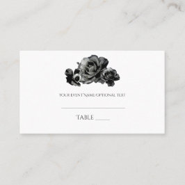 ブラックウォーターバラ結婚ズの座席座席表 プレイスカード