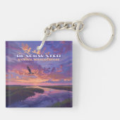 ブラックウォーター国立野生生物保護公園メリーランド キーホルダー (裏面)